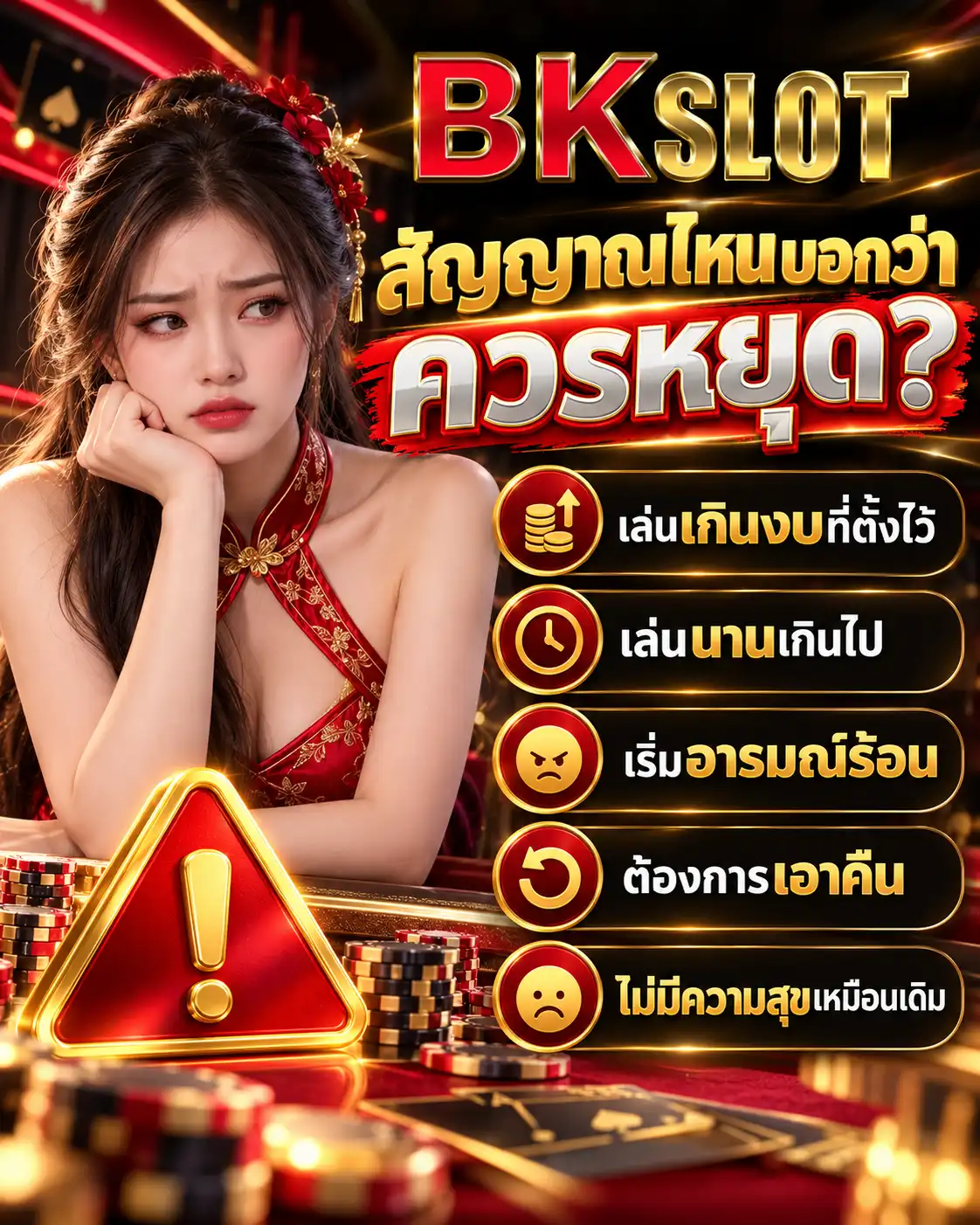 BKSLOT สัญญาณไหนบอกว่าควรหยุด?